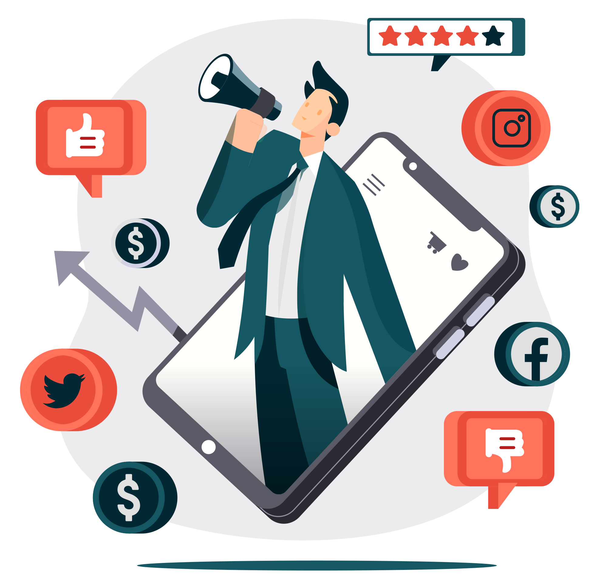 Run creative marketing campaigns, Distance Coding
